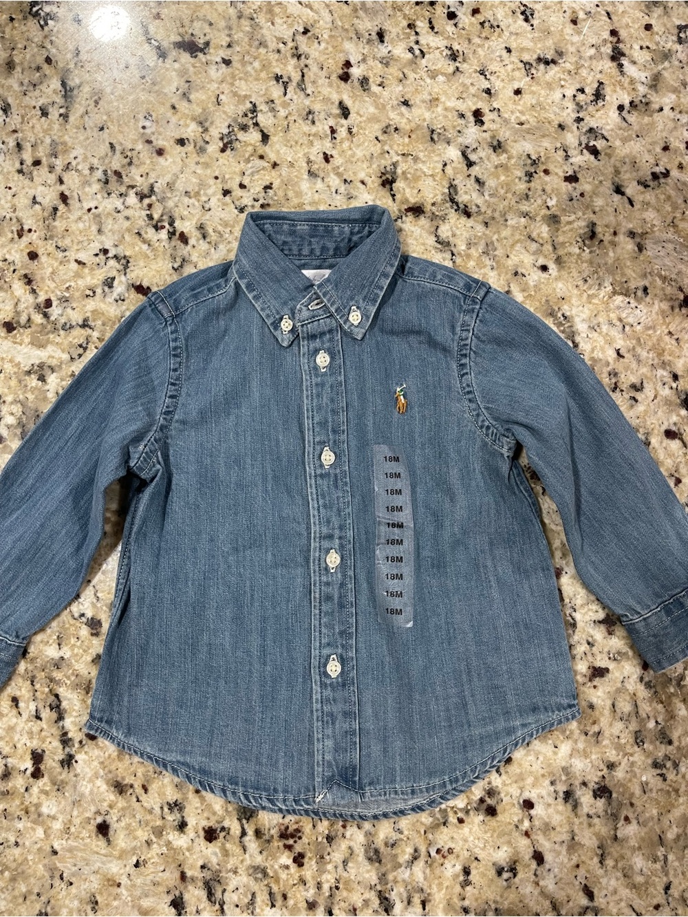 Ralph Lauren Light Blue Denim Shirt